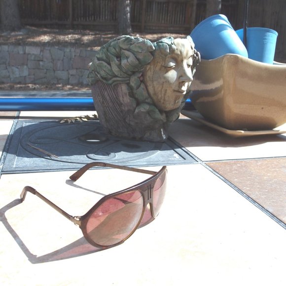 MORMAII UNIQUE AVIATOR SUNGLASSES-TORTIOSE. Vintage - Picture 2 of 10